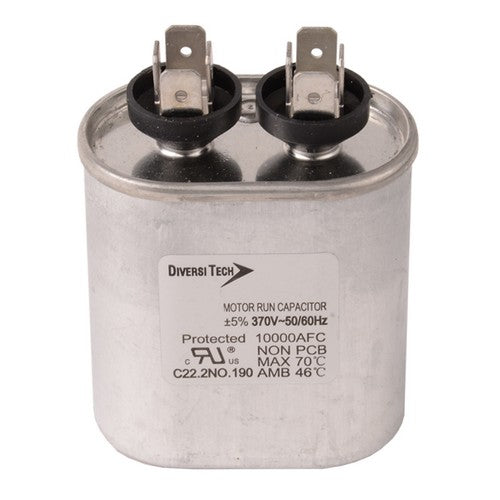 Morris Products T37125H Mtr. Run Cap,Oval, 12.5uf 370v