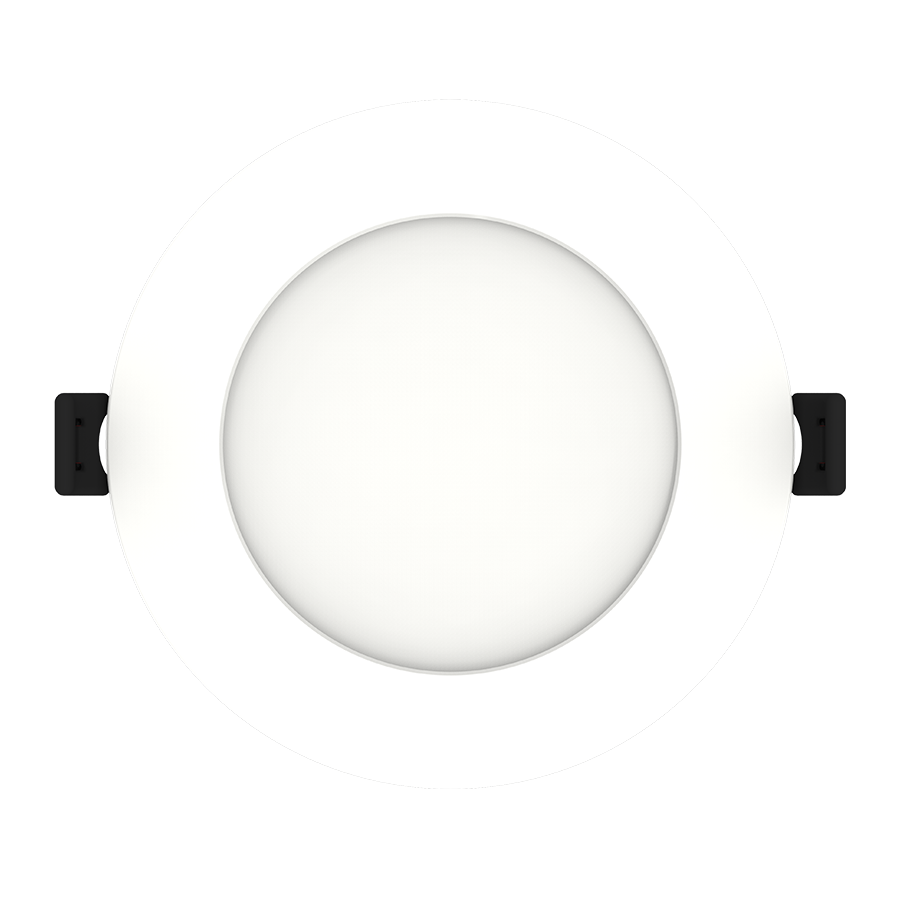 RAB WFRL4R99FA120WS 4 inch LED ECO Downlight 9 Watt- Round - 5CCT Switchable - Smooth White Finish - High CRI - Wet Location