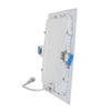 Euri Lighting DLC4SQ-2040E - LED 4" Square Slim Downlight  - Junction Box Base - 9 Watt  - 60 Watt Replacement  - 4000 Kelvin - 600 Lumens  - 120 Volt - Dimmable - Damp Rated