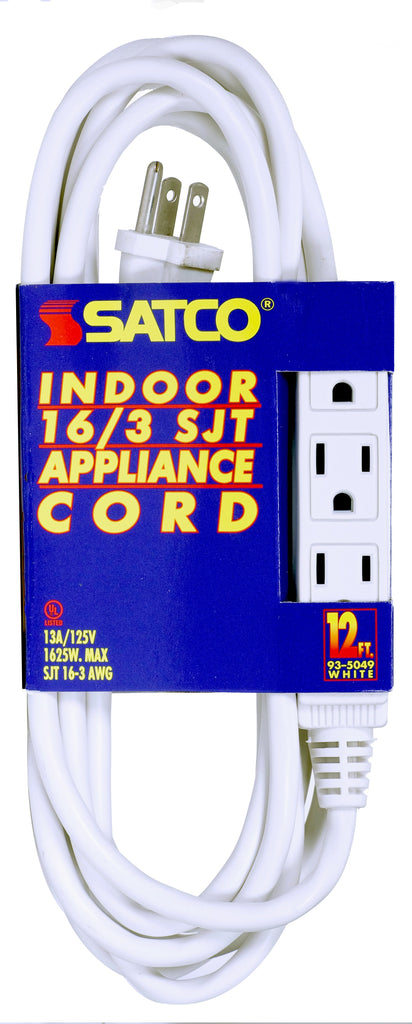 Satco 93/5049 Electrical Power Cords
