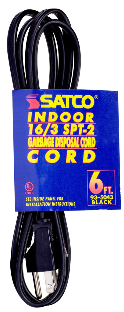 Satco 93/5043 Electrical Power Cords