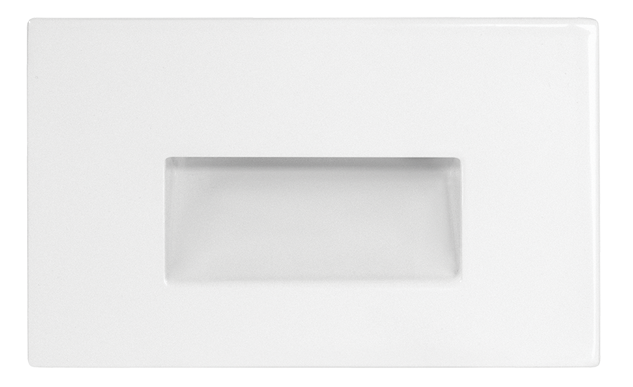 RAB FSLEDH3YW/120, STEPLIGHT RECESSED HORIZONTAL 3W 120V 3000K WHITE